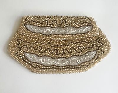 Vintage Beaded Clutch from Japan