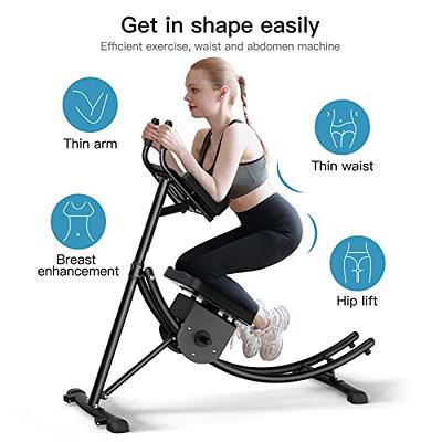 Exercise Ab Abdominal Cruncher Trainer Machine Body Shaper Gym Fitness  Equipment