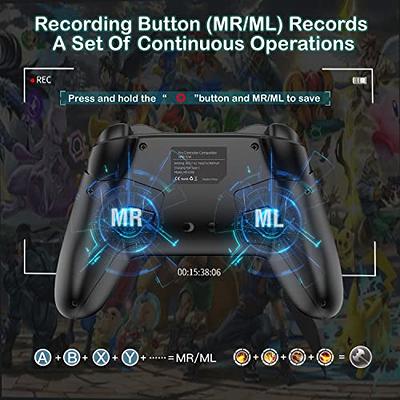 arVin Mobile Game Controller for  iPhone/iPad/iOS/Android/Tablet/PC/PS5/PS4/PS3/Switch Transparent Bluetooth  Gaming Gamepad Joystick with Phone Holder/Back Button/Turbo/RGB  Light/Vibration/6-axis Gyro - Yahoo Shopping