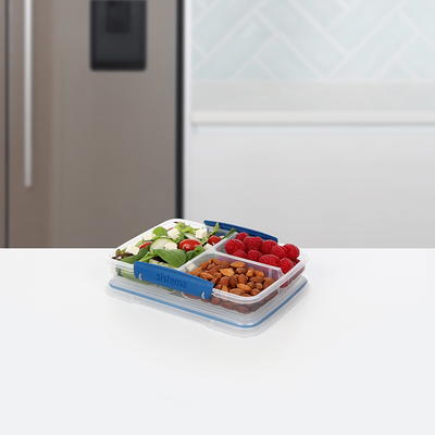 Sistema Small Split To Go Divided Snack Container - 2 Section 