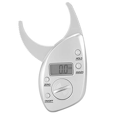 Skinfold Body Fat Caliper Skin Fold Body Fat Analyzer & Handheld BMI  Measurement Tool Skinfold Caliper Device 