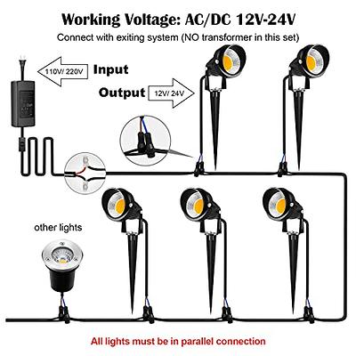 Led Underwater Light White light 10W 12V 1000LM Waterproof IP67