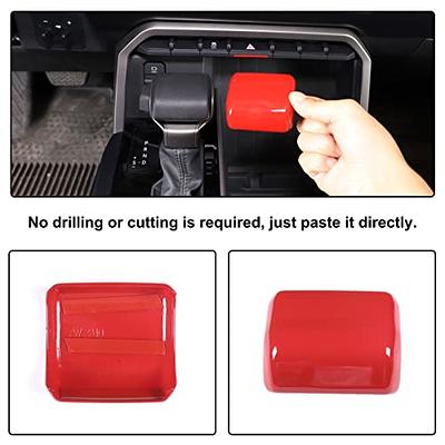 Aunginsy Shifter Gear Hand Brake Trim Cover Compatible with Toyota  Tundra/Sequoia 2022-2024 Tacoma 2024 Car Center Console Gear Shift Head  Protection Cover Automatic Gear Shift Knob Cover Accessories - Yahoo  Shopping
