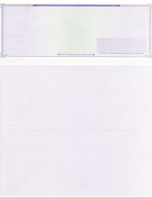 Compuchecks - 50 High Security Blank Check Stock Paper - Checks on Top -  Print Easy And Secure From Your Computer, Our Business Check Paper Weight #  70 (Purple Mazed) - Yahoo Shopping