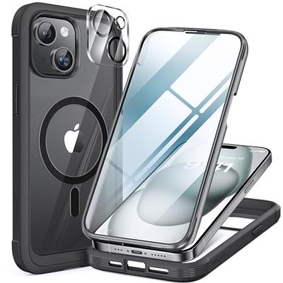 Fr iPhone 15 Pro Max 15 Plus Full Body Clear Case with Built-in Screen  Protector