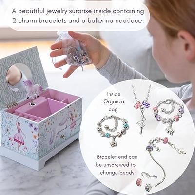 ABI + OLIE Ballerina Unicorn Jewelry Box for Girls & Little Girls Jewelry  Box - Kids Jewelry