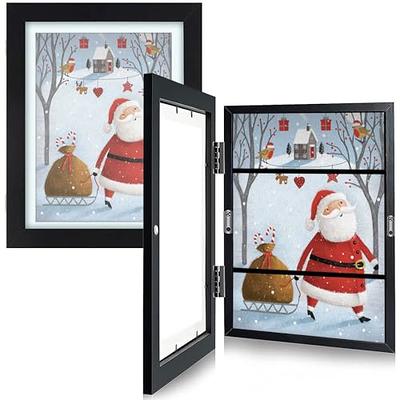 Santa Easel Frame 4x6 Photo Folder - Pack of 100