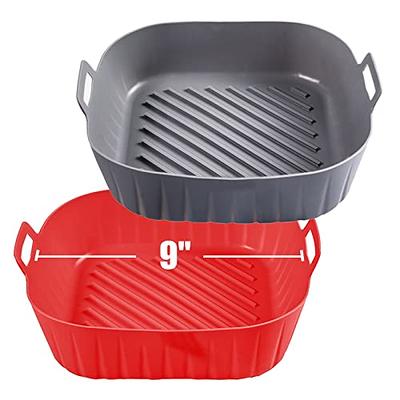 MMH 2Pcs Air Fryer Silicone Liners- Air Fryer Silicone Pot