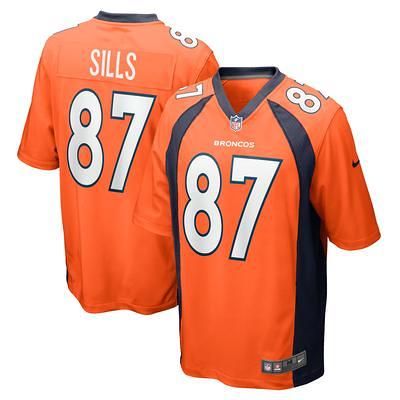 Mitchell & Ness Men's Denver Broncos John Elway #7 1994 Orange Throwback  Jersey