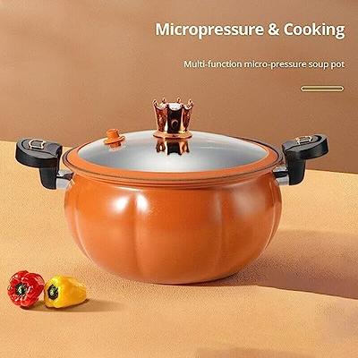  Micro Pressure Cooker, 8L Large Capacity Pressure Pot