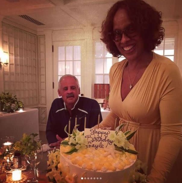 PHOTO: Gayle King shared this photo on her Instagram account, Dec. 29, 2017, of her birthday celebration. (Gayle King/Instagram)