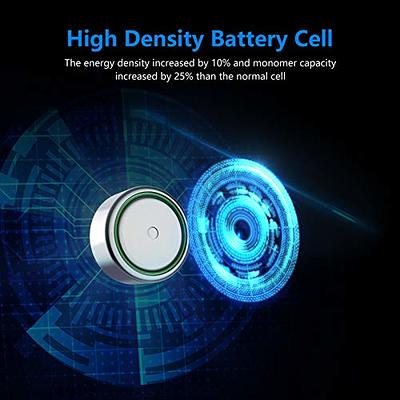 Beidongli LR44 Batteries AG13 357 High Capacity 1.5V Button Coin Cell  Battery (2