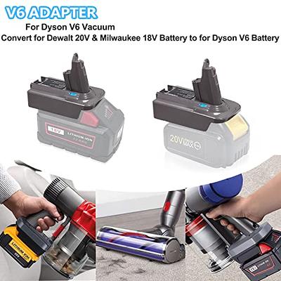 Milwaukee Battery Adapter to Dyson V6 – Power Tools Adapters