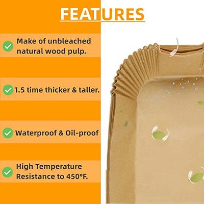 200 Pcs Air Fryer Parchment Paper Liners For Ninja Foodi XL Smart