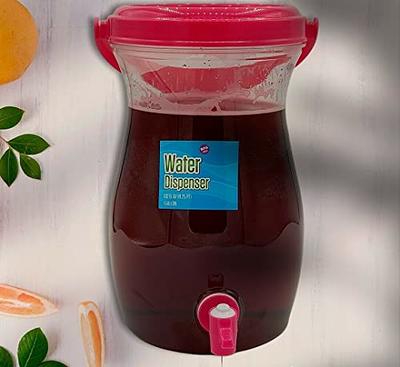 1 Gallon Jug with Lid and Spout - Aguas Frescas Vitrolero Plastic