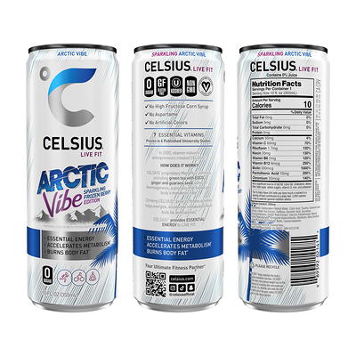  CELSIUS Essential Energy Drink, What's Your Vibe