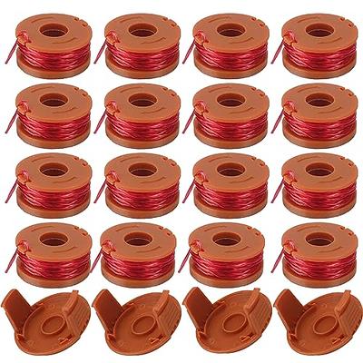 String Trimmer Spools Compatible With Black And Decker Gh710 Gh700 Gh750  Rc-065, Weed Eater Refills Line 36ft 0.065 + Rc-065-p Spool Cover Cap