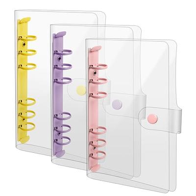 3 Ring Binder 1.5 Inch, 1 ½ inch Binder Clear View Cover with 2 Inside  Pockets, Colored School Supplies Office and Home Binders Pink, Blue,  Purple, Green (4 Pack) – by Enday - Yahoo Shopping