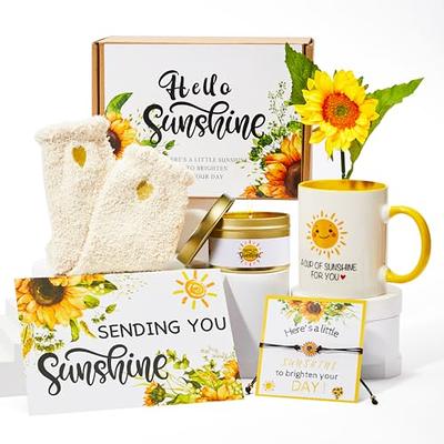 Self Care Gifts for Women, Sunshine Gifts, Get Well Soon Gifts for Women,  Thinking of You Gifts for Women, Care Package for Women, Get Well Gifts for