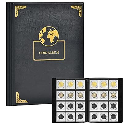 MUDOR Coin Flips 2x2 Holder Album, 120 Pockets Coin Cardboard Storage Book,  Empty Coin Flips Album, Coin Collection Supplies for Collectors - Yahoo  Shopping