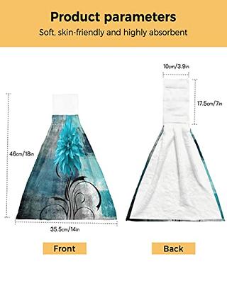 2pcs Kitchen Hand Towels,Hanging Towel For Wiping Hands,Highly