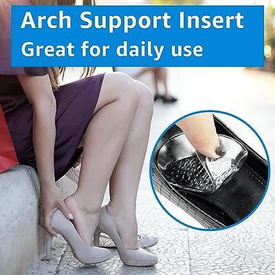 Pinkiou Plantar Fasciitis Arch Support Shoe Insoles, 6 Pairs Gel Arch Pads  for Flat Feet Women & Men, Adhesive Foot Insert for Shoes, Sandals, Flip  Flops - Walmart.com