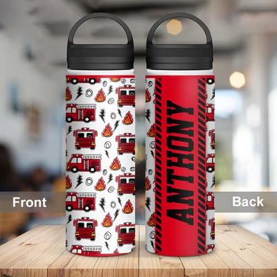 Monster Truck Personalized Thermos