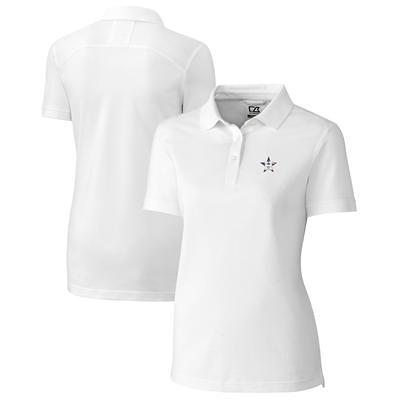 Men's Antigua White Houston Astros Compass Polo