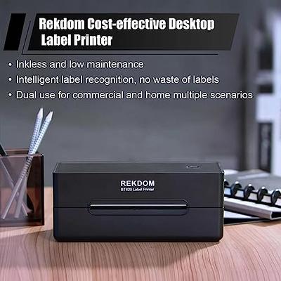 Zeacool Mini Pocket Printer,Portable Thermal Printer for Label,Text Memo,Receipt,Sticker,Photo Printers,BT Inkless Sticker Printing, Wireless