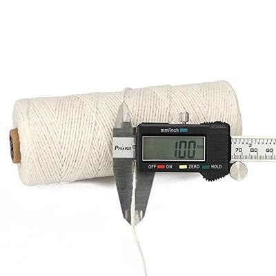 Cotton Rope - 656 Feet of Strong and Durable Cotton Twine for Crafts 