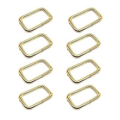 D Ring For Purse Strap Hardware, 1.5 Inch Buckle Metal Rings Rectangle  Buckle, 8pcs Rectangle Square Carabiner Strap Hardware for Bag Making Purse  Handbag Strap Webbing Belt Leathercraft-Gold - Yahoo Shopping