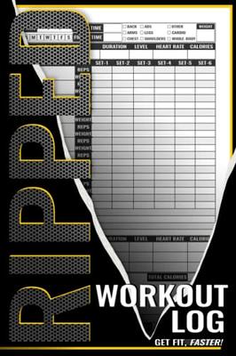 Workout Log Book: Fitness Journal & Daily Exercise Planner for Women & Men  to Track Weight Loss, Muscle Gain, Cardio & Bodybuilding Progress. - Yahoo  Shopping