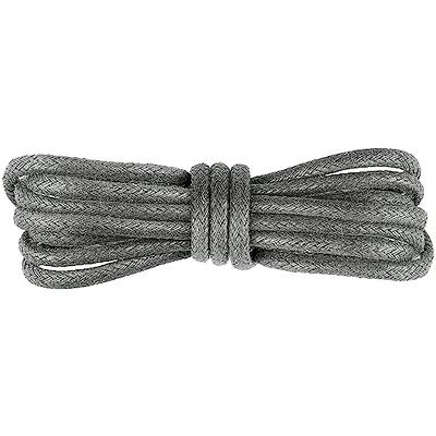 DELELE 2 Pair 31.50 Waxed Cotton Shoelaces 7/50 Thick Round