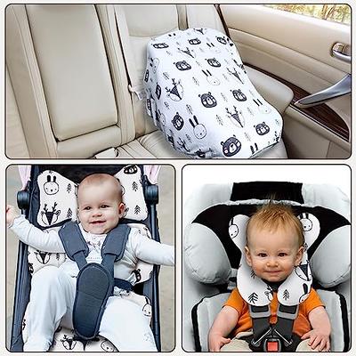 Infant Car Seat Insert Cotton Baby Stroller Liner Head Body Support Pillow  Pad