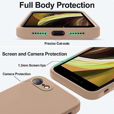 Vooii for iPhone 8 Plus Case, iPhone 7 Plus Case, Soft Silicone Gel Rubber  Bumper Case Microfiber Lining Hard Shell Shockproof Full-Body Protective