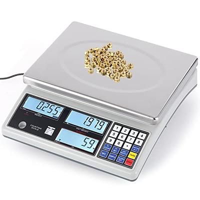 CGOLDENWALL Lab Scale 10kgx0.1g Digital Precision Scale Electronic Balance  Laboratory Weighing Industrial Scale Kitchen Counting Scale Scientific Scale  Calibrated 110V (10kg, 0.1g) - Yahoo Shopping