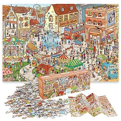Puzzles for Adults 1000 Pieces, MOMIBOOK Jigsaw Puzzles of Coffee