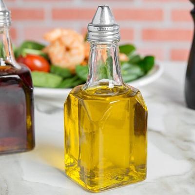 Tablecraft 616 16 oz Glass Prima Olive Oil Bottle