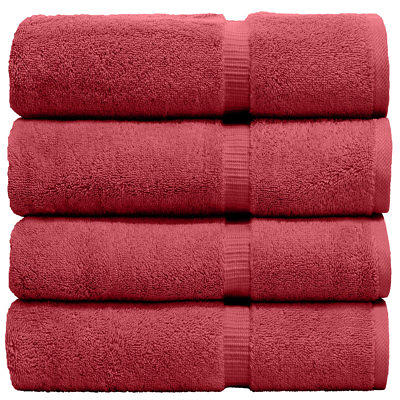 4-Piece Bath Towels Set for Bathroom