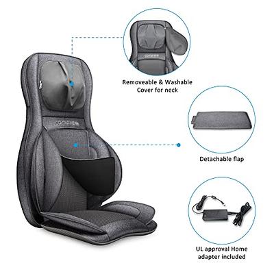 Belmint Cordless Shiatsu Back Massager with Heat Portable for Home Office  Car use 