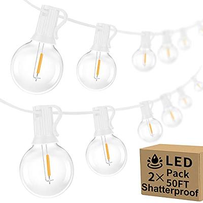 White Cord String Lights Clear - Room Essentials™