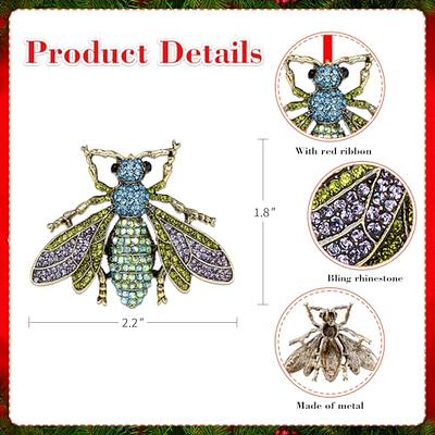 WaaHome Metal Bee Christmas Ornaments Iridescent Bee Keepsake Ornaments for  Christmas Tree Decorations, Colorful Honey Bee Decor Christmas Ornaments  Gifts for Women Girls Mom Bee Lovers - Yahoo Shopping