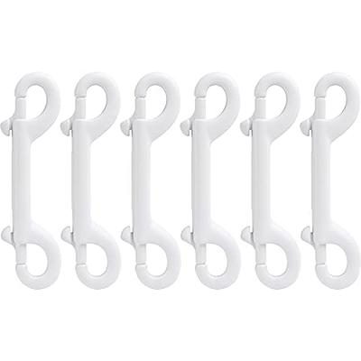 SHONAN Double Ended Bolt Snap Hooks, 2 Pack Heavy Duty Stainless Steel 316  Double Ended Trigger Snaps, 3.5 Inch Marine Grade Metal Clips for Diving