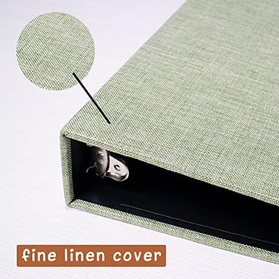 Vienrose 3 Ring Binder for 8.5 x 11 Inch Paper 1 Inch Round Rings Binder  with Linen Durable Binders with Interior Pockets for School Office Home -  Yahoo Shopping