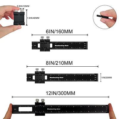 Mobestech T Square Acrylic Ruler Architect Drafting Ruler 17.72inch/45cm  Transparent Graduated T-Ruler Architectural Triangle Tee Ruler Measuring  Scale Ruler for Art Framing - Yahoo Shopping