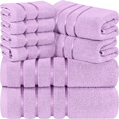 Utopia Towels 8-Piece Luxury Towel Set, 2 Bath Towels, 2 Hand