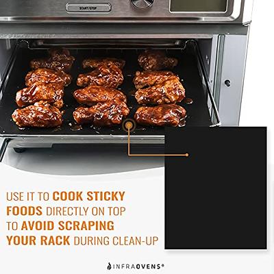  Air Fryer Accessories with Rack, Reusable Mats and