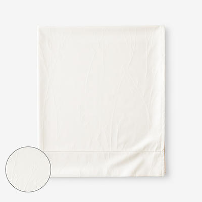 Premium Smooth Supima Cotton Wrinkle-Free Sateen Bed Sheet Set - White, Size Full | The Company Store