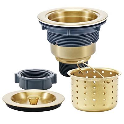 Reviews for The Plumber's Choice 3-1/2 in. Strainer Basket with