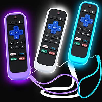 (Pack of 2) Replacement Remote Control Only for Roku TV, Compatible for TCL  Roku/Hisense Roku/Onn Roku/Philips Roku Smart TVs(Not for Stick and Box)